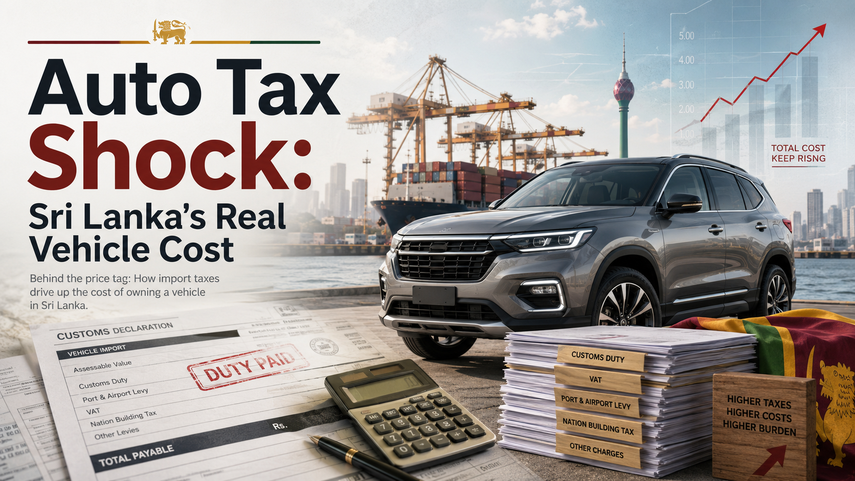 Auto Tax Shock: Sri Lanka’s Real Vehicle Cost